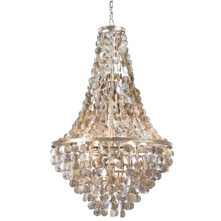 Regina Andrew Capri Abalone Shell Chandelier 16-1043